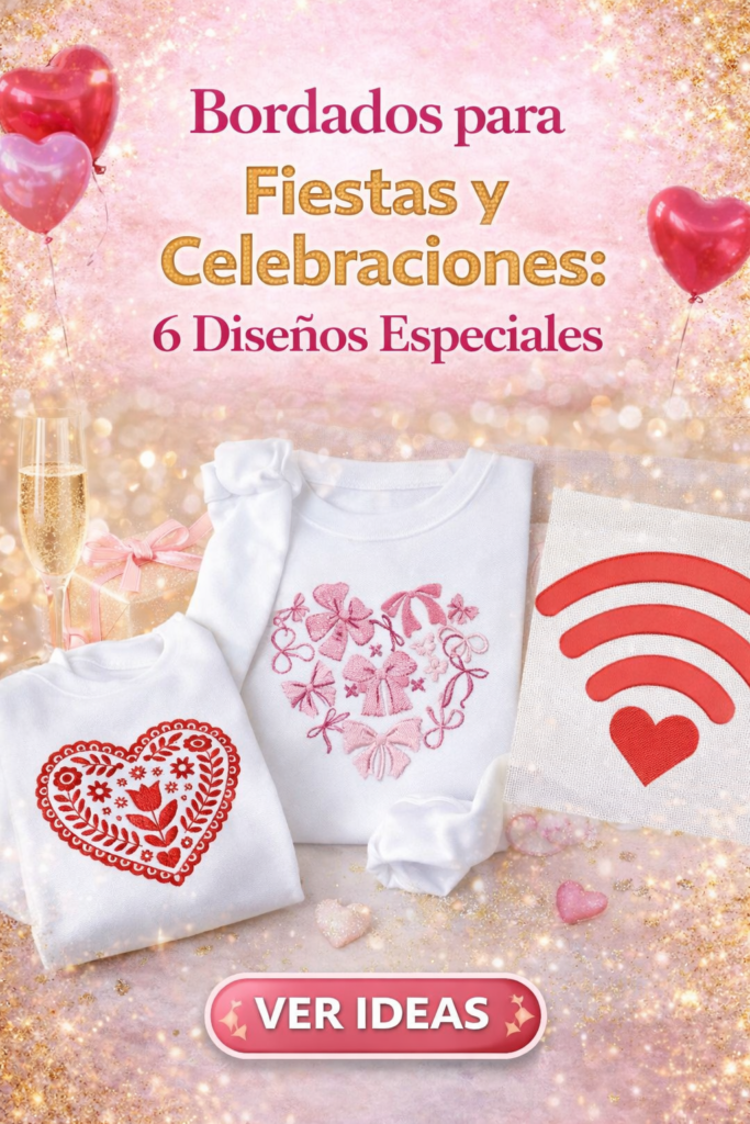 Bordados para Fiestas y Celebraciones 6 Diseños Especiales Bordados para Fiestas y Celebraciones 6 Diseños Especiales