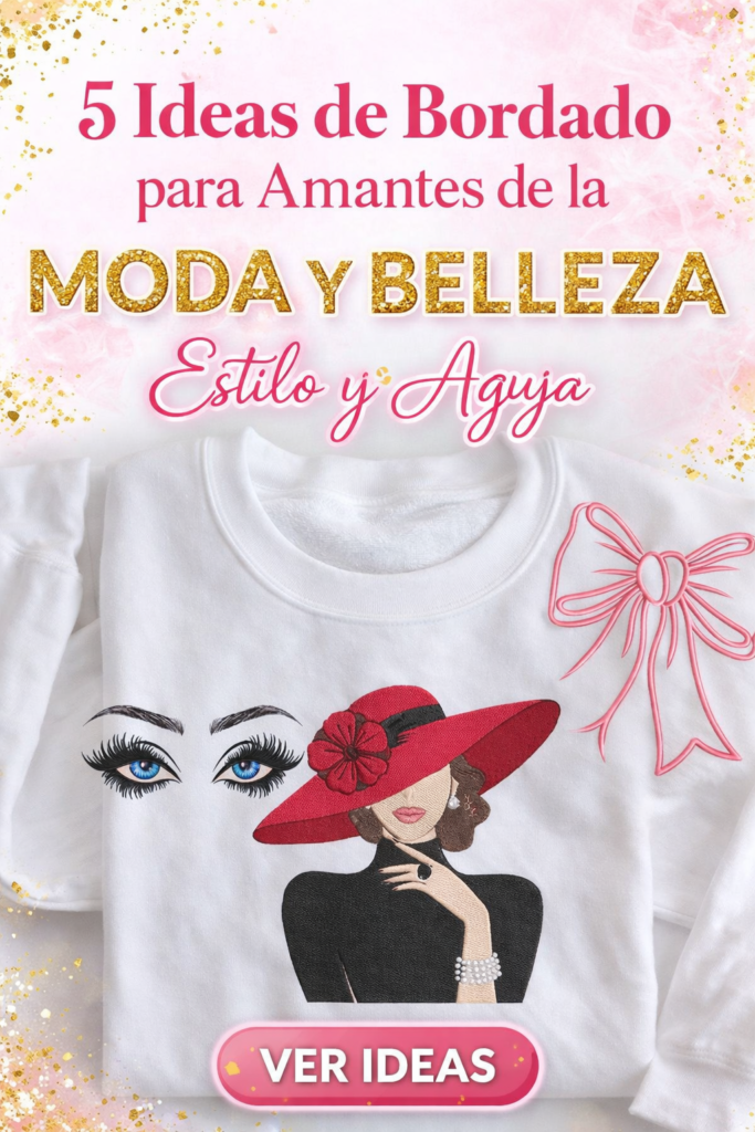 5 Ideas de Bordado para Amantes de la MODA Y BELLEZA Estilo y Aguja 5 Ideas de Bordado para Amantes de la MODA Y BELLEZA Estilo y Aguja