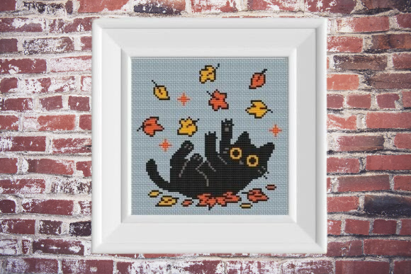 Counted Cross Stitch Pattern Cute Cats