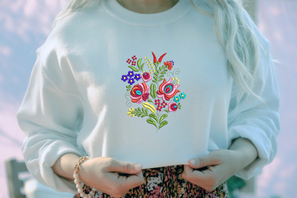 Tradición y Color: La Joya del Bordado de ramos