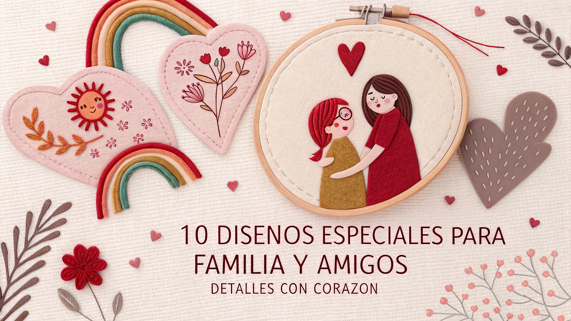 10 Diseños Especiales para FAMILIA Y AMIGOS Detalles con Corazón