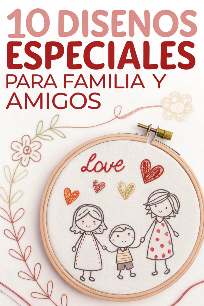 10 Diseños Especiales para Familia y Amigos 10 Diseños Especiales para Familia y Amigos