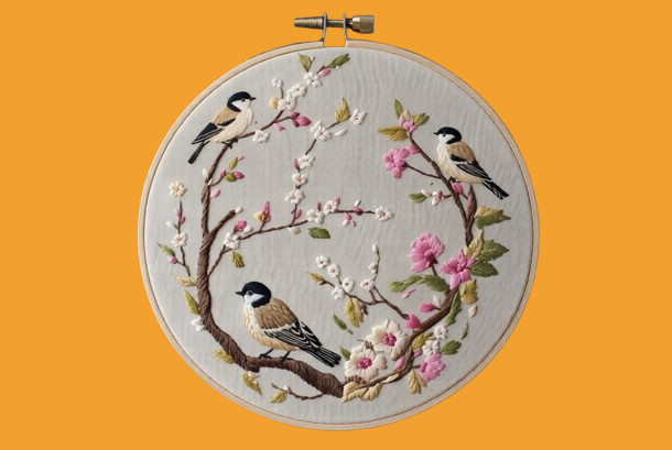 Melodías en el Bastidor: El Arte de los Patrones de Bordado a Mano