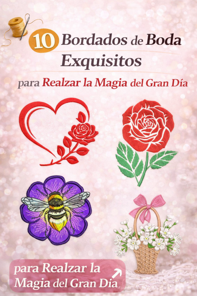 0 Bordados de Boda Exquisitos para Realzar la Magia del Gran Día 0 Bordados de Boda Exquisitos para Realzar la Magia del Gran Día