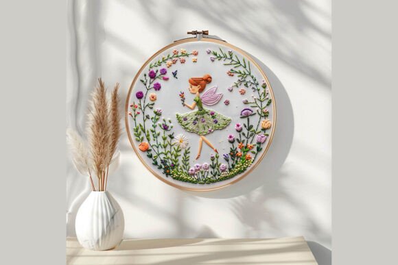 Un Toque de Magia: El Hada de mis Patrones de Bordado a Mano