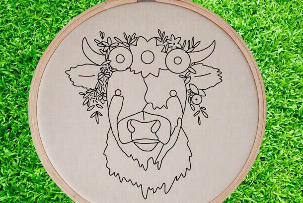 Encanto Rural: La Belleza de los Patrones de Bordado a Mano