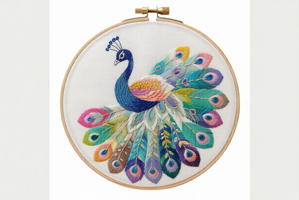 Elegancia Real: La Magia de los Patrones de Bordado a Mano