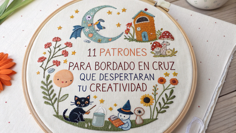 11 patrones para bordado en cruz que despertarán tu creatividad