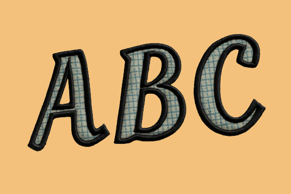 Mi Tipografía Curva Favorita: Personaliza con Estilo en Bordado a máquina de letras y número Mi Tipografía Curva Favorita: Personaliza con Estilo en Bordado a máquina de letras y número