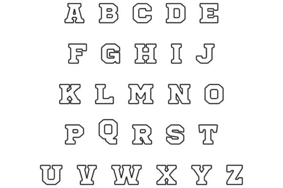 Mi Diseño Predilecto: Relieve y Textura en Bordado a máquina de letras y números Mi Diseño Predilecto: Relieve y Textura en Bordado a máquina de letras y números