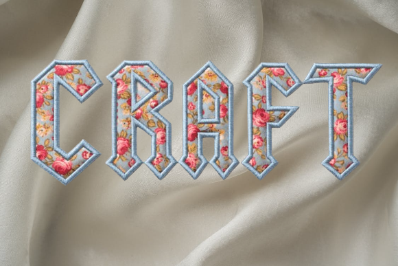 Personaliza con estilo: Mi fuente Satin Line para Bordado a máquina de letras y números Personaliza con estilo: Mi fuente Satin Line para Bordado a máquina de letras y números