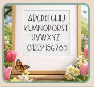 Mi Alfabeto de Ensueño: Creatividad sin Límites con este Patrón de punto de cruz del alfabeto Mi Alfabeto de Ensueño: Creatividad sin Límites con este Patrón de punto de cruz del alfabeto