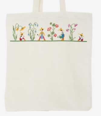 Entre Flores Gigantes: La Magia de Therese de Dillmont en patrones punto de cruz originales Entre Flores Gigantes: La Magia de Therese de Dillmont en patrones punto de cruz originales