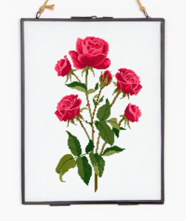 Mi Rincón de Rosas: Elegancia Clásica en patrones punto de cruz originales Mi Rincón de Rosas: Elegancia Clásica en patrones punto de cruz originales