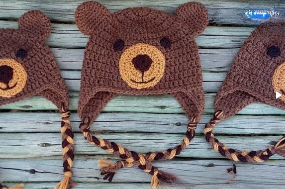 Bear Beanie Crochet Pattern